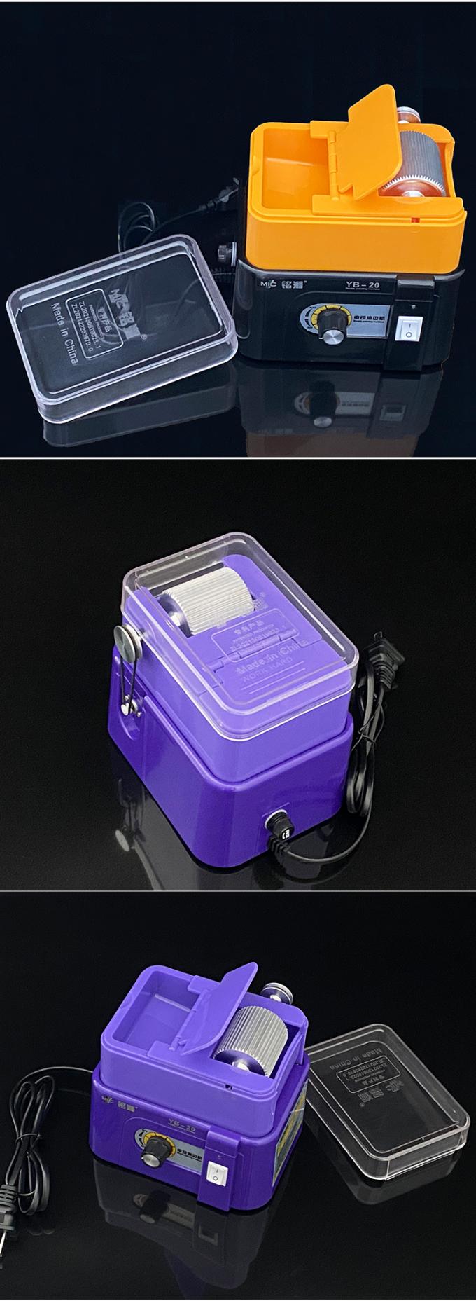 MIC Scatola elettrica per verniciatura bordi in pelle Rivestimento antiaderente Facile da pulire Macchina per verniciatura bordi facile da usare 220V 10