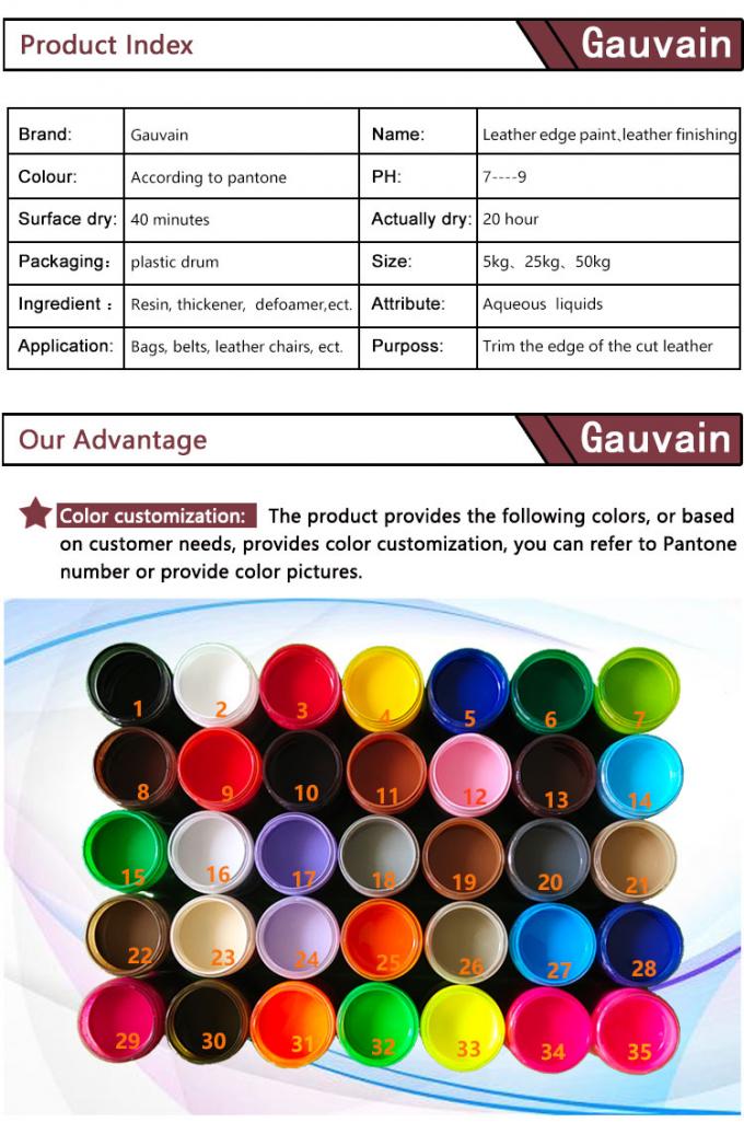 Professional Paint Supplier Water Based High-class Leather Edge Nature clear All-weather Anti-cracking Sealer Primer 2