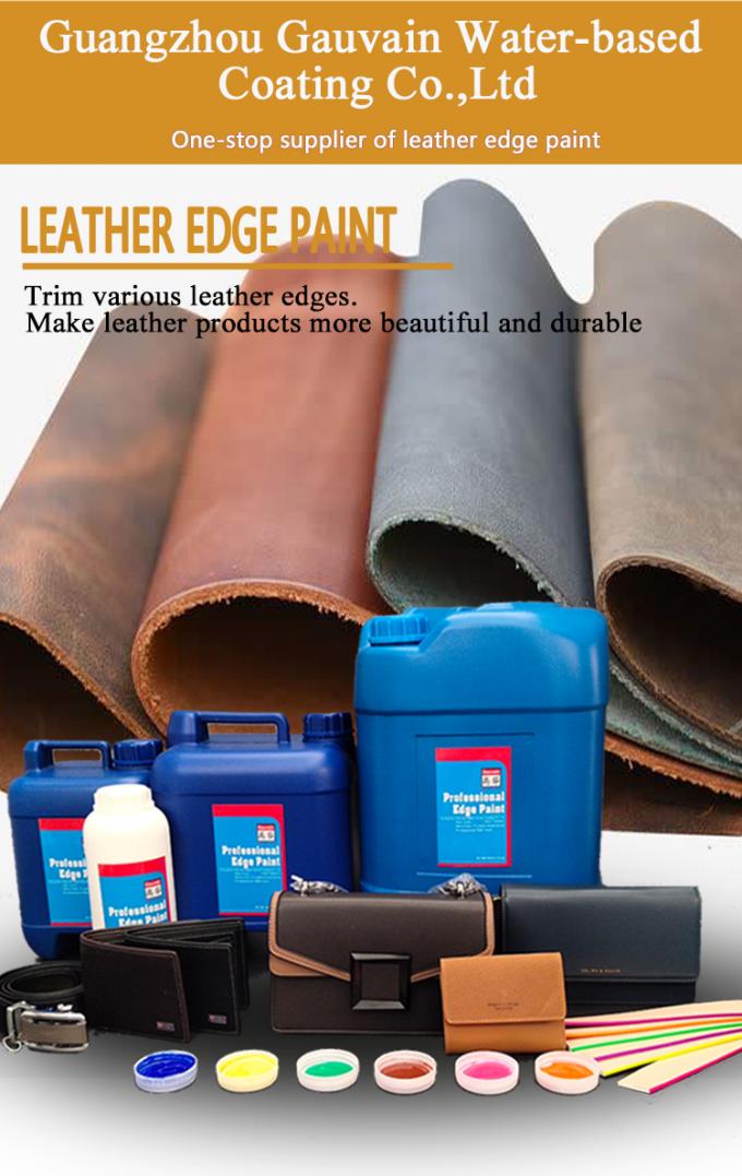 Borse personalizzate Calzature Portafogli di cuoio Anti-cracking a base d'acqua Colorante naturale lucido di poliuretano 0