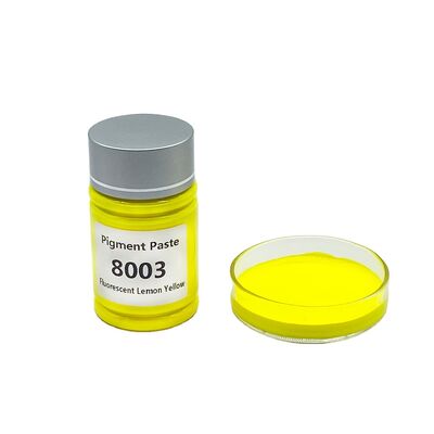 Prezzo di fabbrica Pigmento ad inchiostro ad acqua diretta per vernici e rivestimenti Paste fluorescenti di colore liquido giallo limone