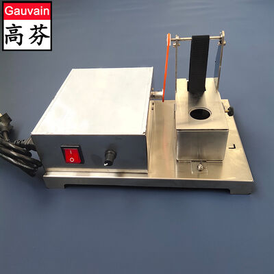 Macchina di verniciatura a bordo di pelle elettrica a lato singolo per sacchetti a cintura facile da pulire 220V