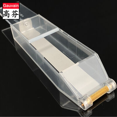 Penna a rullo per il trattamento dell'inchiostro dei bordi Strumenti per la tintura dei bordi trasparenti sigillati in mano per bordi in pelle